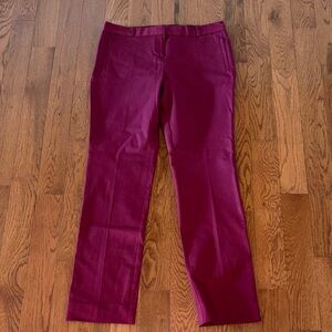 NWT Vibrant Burgundy Trousers - Limited